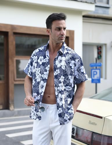 🌴 Gavliuu – Chemise hawaïenne homme – Style tropical, décontracté et estival