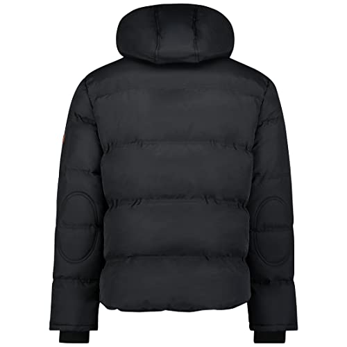 Geographical Norway Verveine Men – Doudoune Chaude à Capuche Homme – Veste Outdoor Rembourrée pour l’Hiver