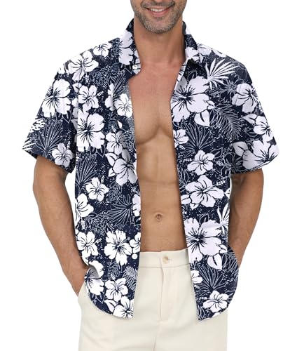 🌴 Gavliuu – Chemise hawaïenne homme – Style tropical, décontracté et estival