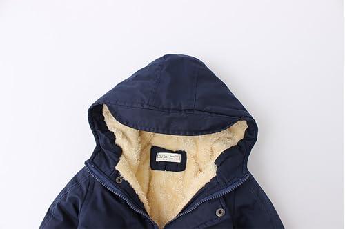 Nemopter – Doudoune Enfant Garçon & Fille – Manteau Chaud à Capuche avec Doublure Polaire pour l’Hiver