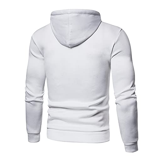 Veste Homme à Capuche Mi-Saison – Coupe Ajustée, Zippée & Respirante