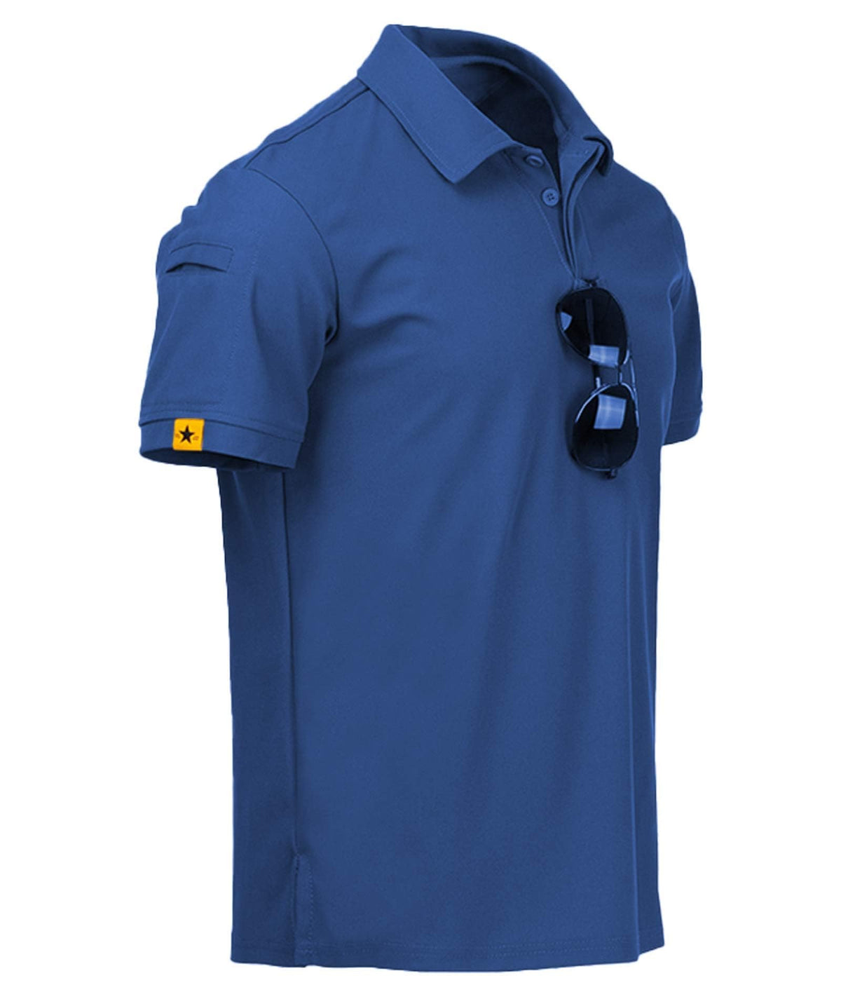 ZITY Polo de sport tactique à manches courtes pour homme – Polo athlétique style golf, élégant et décontracté pour le quotidien VELICYA