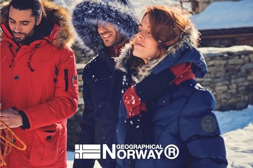 Geographical Norway Batilo Homme – Doudoune chaude et matelassée pour homme – Veste coupe-vent automne-hiver