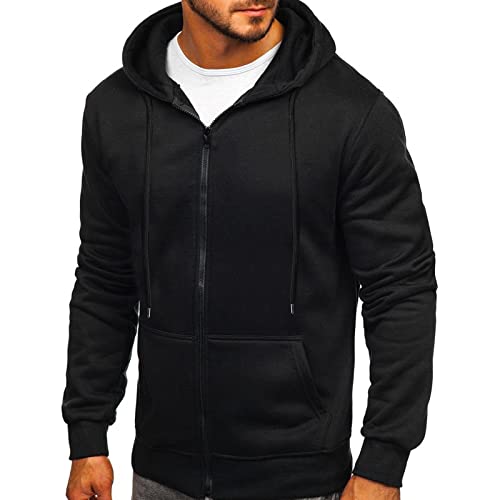 Veste zippée homme à capuche – Style casual