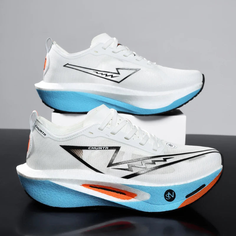 Chunta – Chaussures de Running Marathon à Plaque Carbone – Légères, Respirantes & Performantes – Homme/Femme