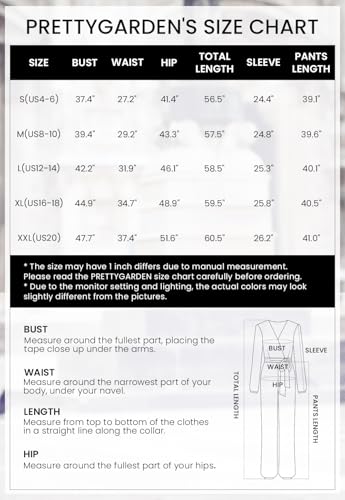 PRETTYGARDEN – Combinaison Femme Élégante Sans Manches, Col Montant & Pantalon Large avec Poches