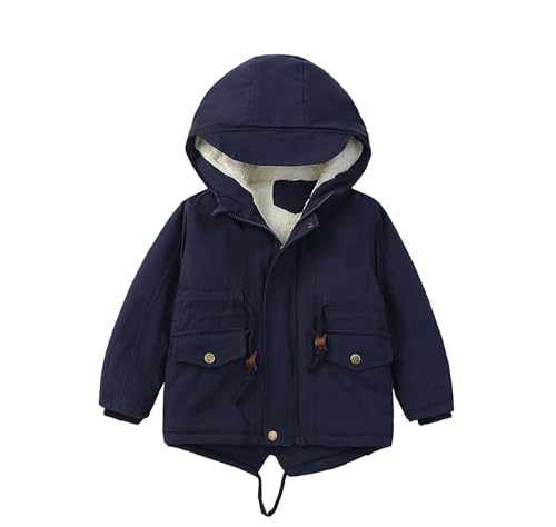 Nemopter – Doudoune Enfant Garçon & Fille – Manteau Chaud à Capuche avec Doublure Polaire pour l’Hiver