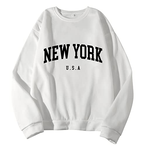 Sweat homme BIKETAFUWY à imprimé New York
