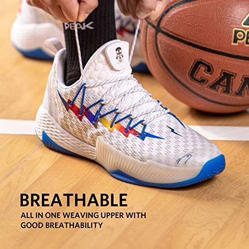 🏀 PEAK Lightning – Chaussures de Basketball Respirantes & Style Performance