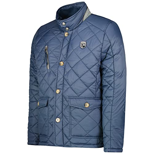 Geographical Norway Cargue Men – Veste Homme Matelassée – Style Outdoor, Casual & Urbain