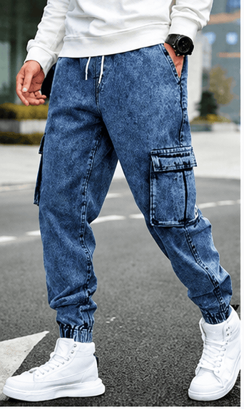 Jean Homme Denim Casual – Coupe Décontractée & Style Urbain VELICYA