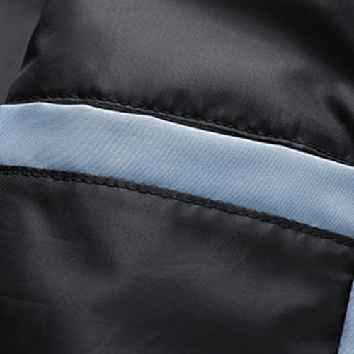 Doudoune sans manches pour homme à col montant – Gilet matelassé chaud et ultra-léger pour l'hiver