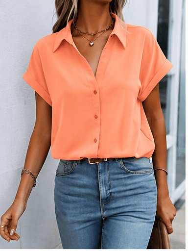 Chemisier Femme – Manches Chauve-Souris & Style Casual Chic VELICYA
