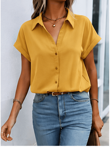 Chemisier Femme – Manches Chauve-Souris & Style Casual Chic VELICYA