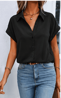Chemisier Femme – Manches Chauve-Souris & Style Casual Chic VELICYA