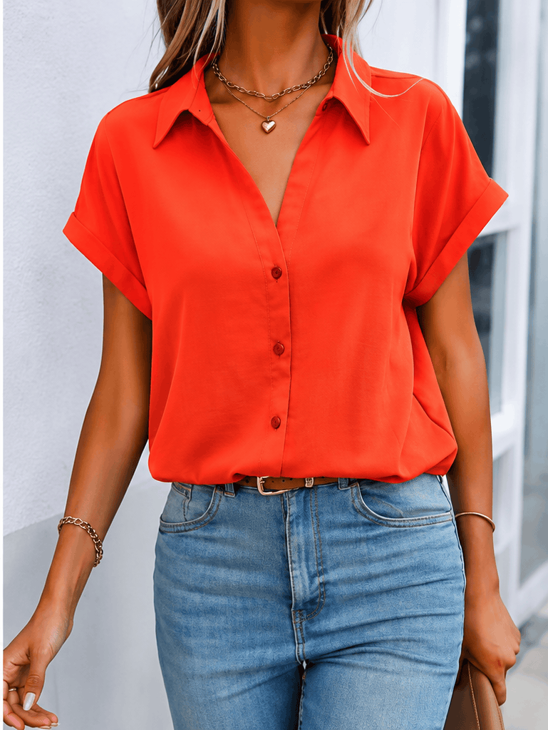 Chemisier Femme – Manches Chauve-Souris & Style Casual Chic VELICYA