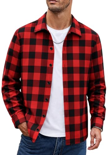 Chemise à carreaux homme manches longues – Style décontracté, casual & intemporel