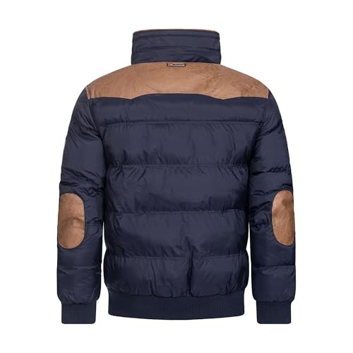 Geographical Norway Abradb – Doudoune Homme Chaude & Matelassée – Veste Coupe-Vent Automne/Hiver