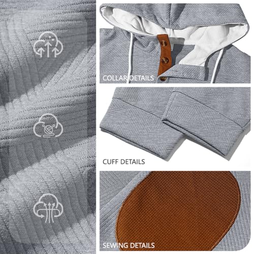 Survêtement Homme Jacquard 2 Pièces – Sweat à Capuche & Pantalon – Ensemble Casual Sportswear