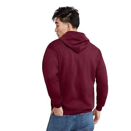 Hanes EcoSmart Fleece – Sweat à Capuche Homme Zippé – Hoodie Polaire Décontracté