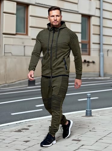 Ensemble survêtement homme QUNERY – 2 pièces casual