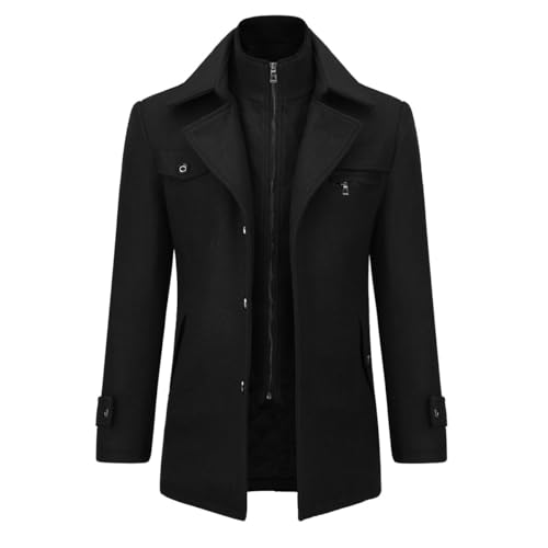 Allthemen – Trench-coat homme style business – Élégant, chic et décontracté