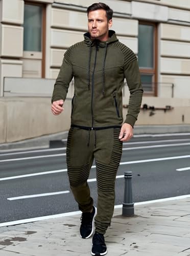 Ensemble survêtement homme QUNERY – 2 pièces casual