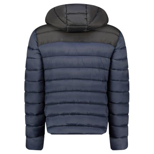 Geographical Norway Batilo Homme – Doudoune chaude et matelassée pour homme – Veste coupe-vent automne-hiver