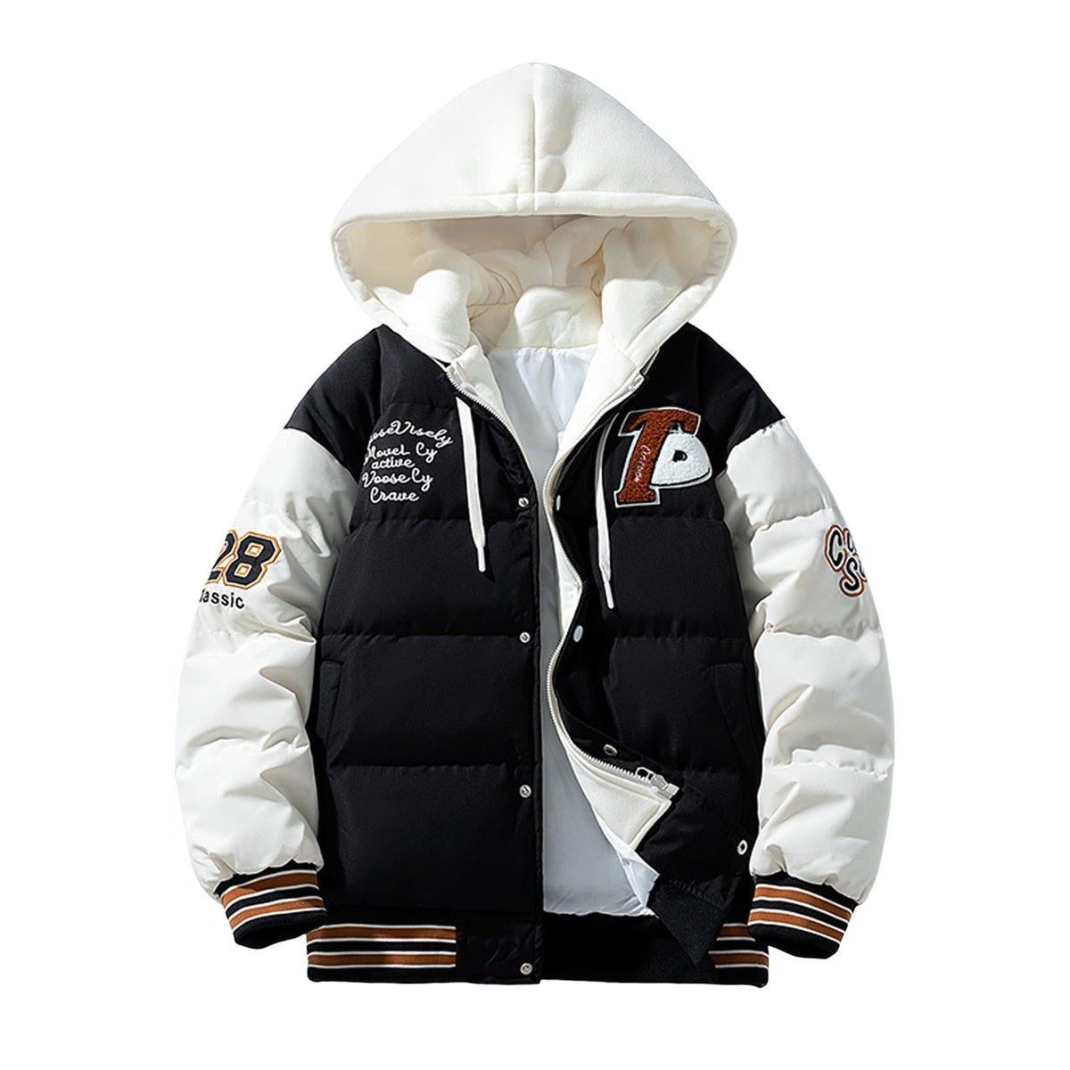 Gilet Homme Hiver Chaud – Veste Anorak Ample & Décontractée au Style Tendance