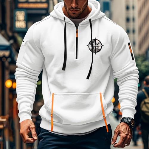 Pull à capuche homme léger – Coupe ample streetwear