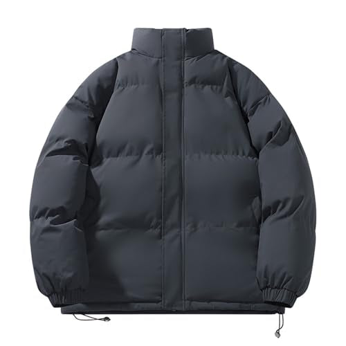 Doudoune matelassée d'hiver pour homme – Manteau chaud, épais et coupe-vent – Style outdoor et randonnée