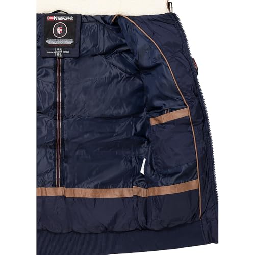 Geographical Norway Abradb – Doudoune Homme Chaude & Matelassée – Veste Coupe-Vent Automne/Hiver