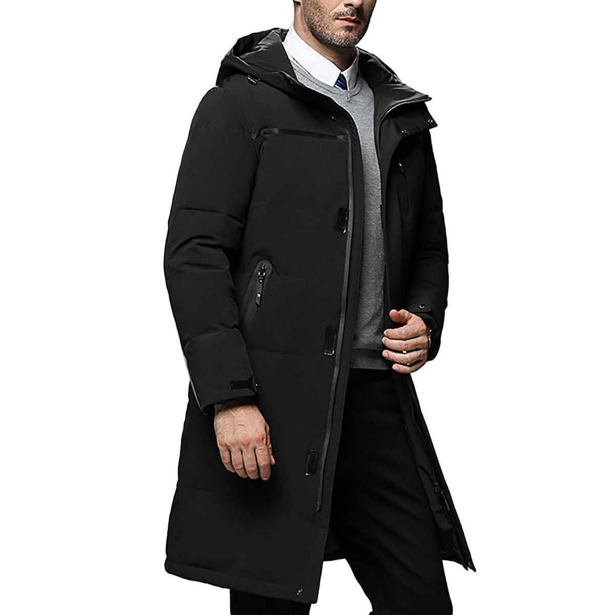 Doudoune Homme Bordeaux – Veste Élégante & Décontractée pour Printemps et Mi-Saison
