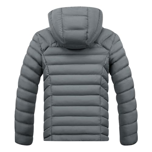 🔥 Veste Chauffante Homme Hiver – Doudoune Style Bomber, Ski & Randonnée – Blouson Moderne et Sportif