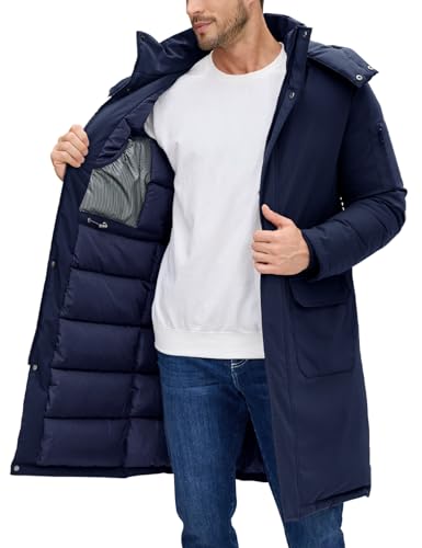 TOMEEK – Manteau Homme Décontracté Coupe-Vent – Veste Casual & Outdoor pour la Mi-Saison