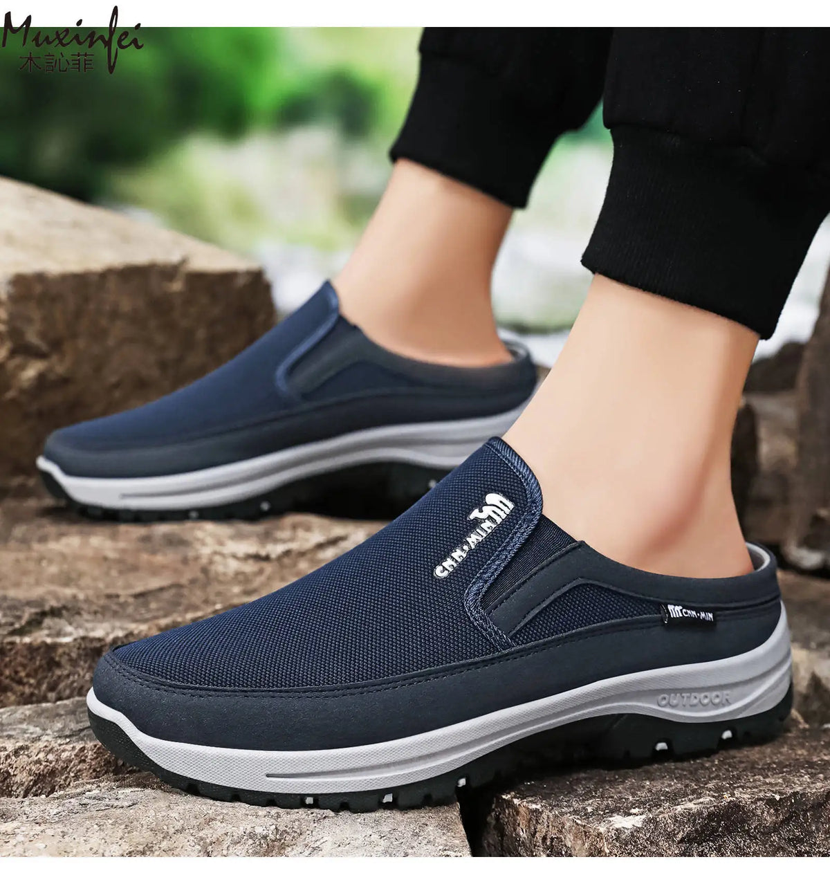 Chaussures Homme Mi-Montantes 2026 – Respirantes, Confortables & Anti-Odeurs – Style Casual Polyvalent