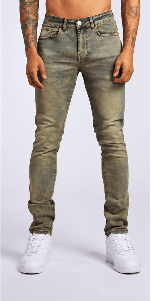 Jean Homme Skinny Plissé – Style Streetwear Casual & Coupe Ajustée VELICYA