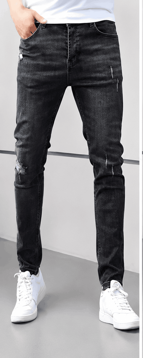 Jean Homme Slim Fit Stretch – Effet Délavé & Style Urbain VELICYA
