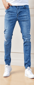 Jean Homme Slim Fit Stretch – Effet Délavé & Style Urbain VELICYA