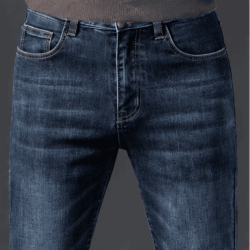 Jean Homme Straight Leg Délavé – Coupe Relaxed & Style Casual VELICYA