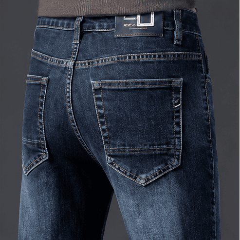 Jean Homme Straight Leg Délavé – Coupe Relaxed & Style Casual VELICYA