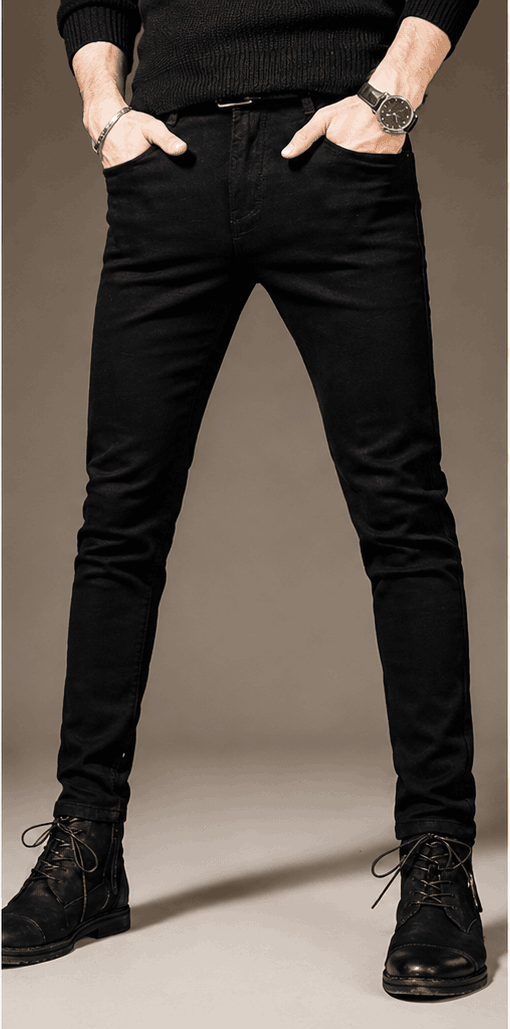 Jean Homme Stretch Skinny Fit – Élégance Business Casual & Denim Moderne VELICYA