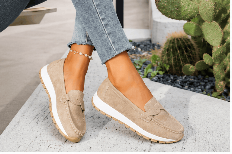 Mocassins Femme Confort – Semelle Souple, Design Aéré & Style Décontracté VELICYA