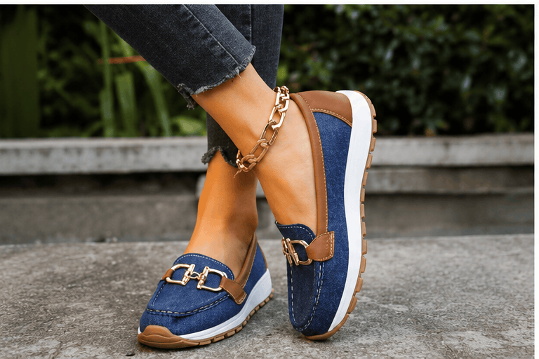 Mocassins Femme Confort – Semelle Souple, Design Aéré & Style Décontracté VELICYA
