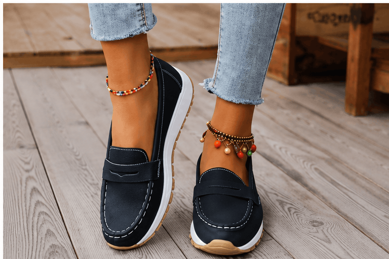 Mocassins Femme Confort – Semelle Souple, Design Aéré & Style Décontracté VELICYA