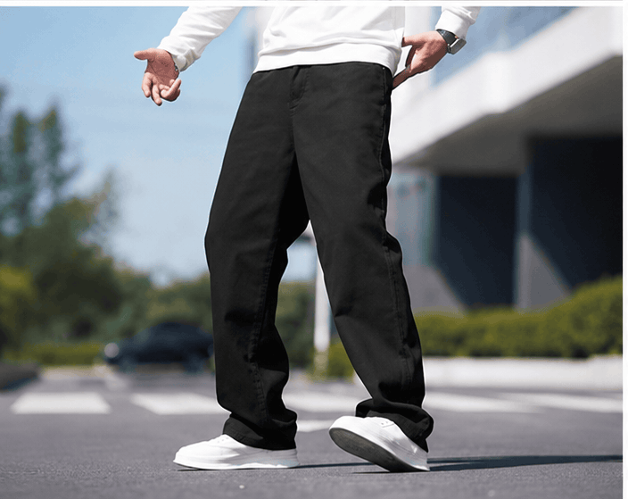 Pantalon Jean Homme Coupe Droite – Casual, Minimaliste & Tendance VELICYA