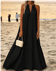 Robe longue Hotletica – Coupe évasée et dos-nu