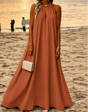 Robe longue Hotletica – Coupe évasée et dos-nu