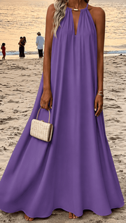 Robe longue Hotletica – Coupe évasée et dos-nu