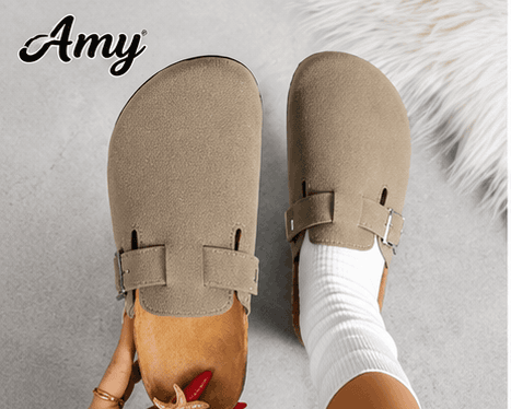 Sabots Mule Femme en Suédine – Doublés ou Classiques, Confort & Style Casual VELICYA